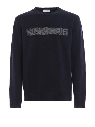 Shop Dondup Sweater In Blu