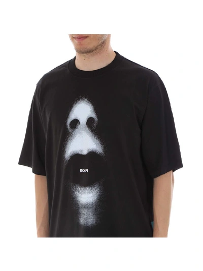 Shop Marcelo Burlon County Of Milan Mouth Over T-shirt In Black