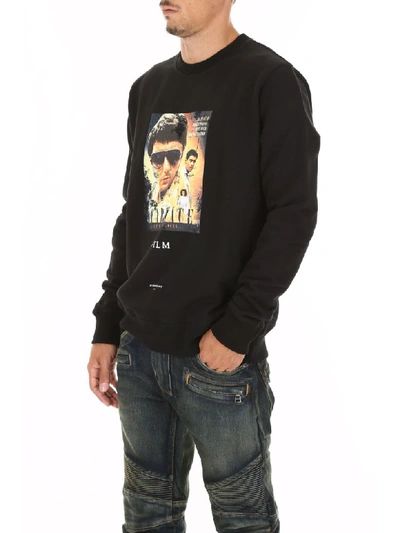 Shop Ih Nom Uh Nit Scarface Sweatshirt In Blk (black)
