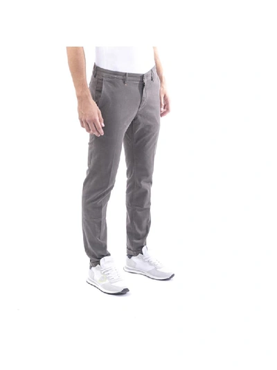 Shop Re-hash Blend Cotton Trousers In Brown