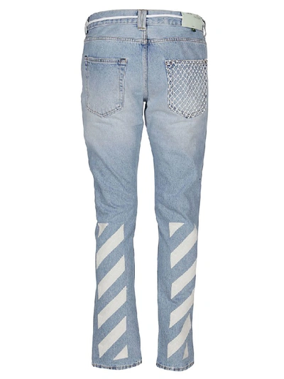 Shop Off-white Jeans In Denim