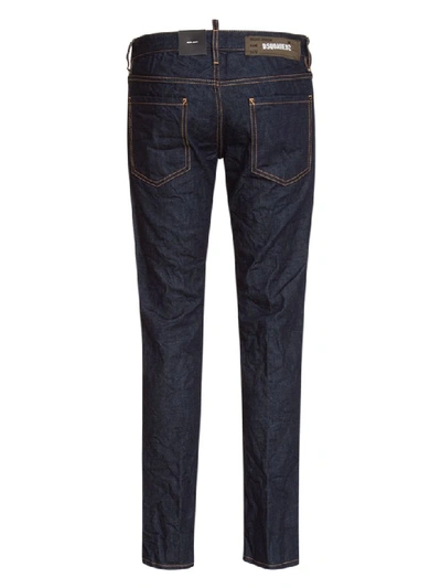 Shop Dsquared2 Jeans Slim Jean In Blu