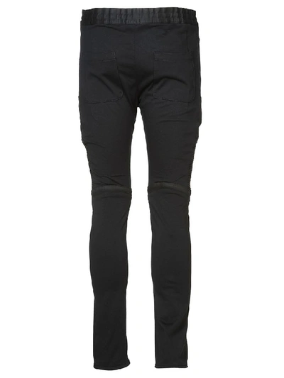 Shop Balmain Track Pants In Black