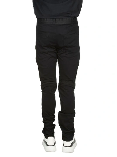 Shop Balmain Track Pants In Black