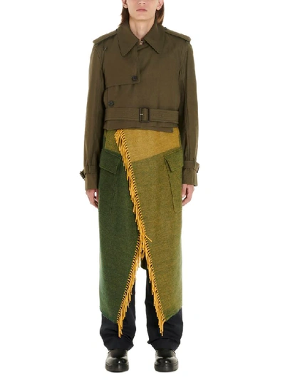 Shop Loewe Trench In Green