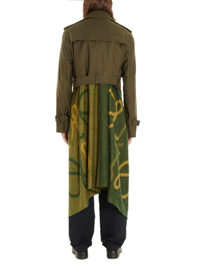 Shop Loewe Trench In Green
