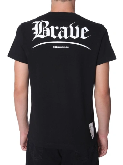 Shop Diesel T-diego Brave T-shirt In Nero