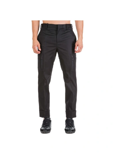 Shop Neil Barrett Larry Trousers In Black