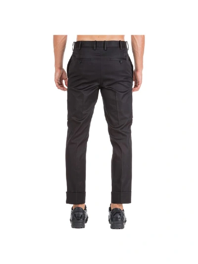 Shop Neil Barrett Larry Trousers In Black