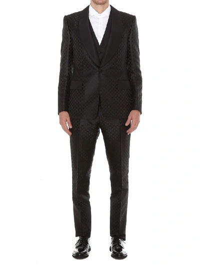 Shop Dolce & Gabbana Suit In Black