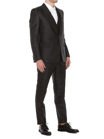 Shop Dolce & Gabbana Suit In Black