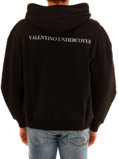 Shop Valentino Sweatshirt Undercover Ufo In Black