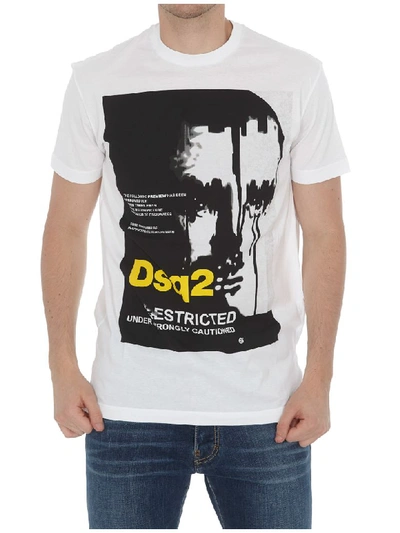 Shop Dsquared2 Logo T-shirt In White