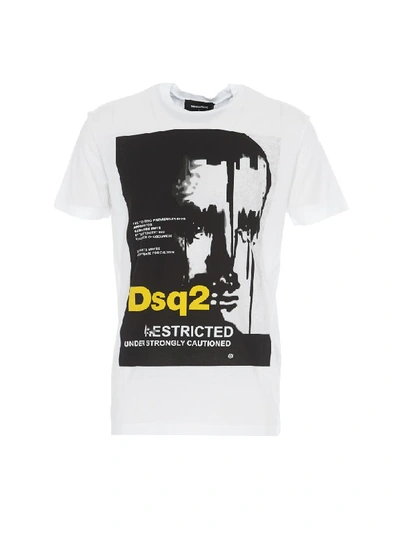 Shop Dsquared2 Logo T-shirt In White