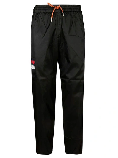 Shop Heron Preston Nylon Track Pants In Black/multicolor