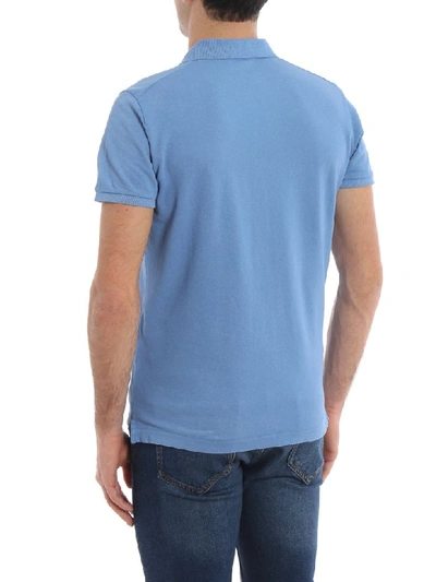 Shop Dsquared2 Polo Shirt In Azzurro