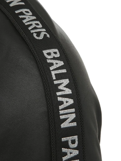 Shop Balmain Paris Jacket In Black
