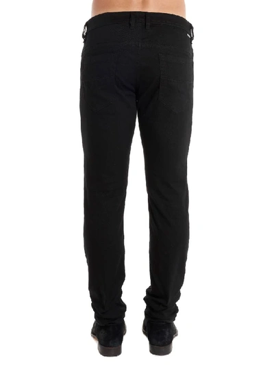 Shop Diesel Thommer Jeans In Black