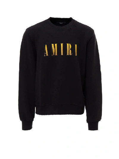 Shop Amiri Core Crew-neck Sweatshirt In Black