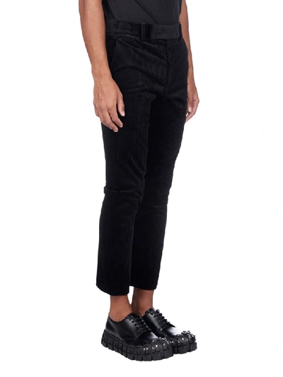 Shop Haider Ackermann Trousers In Black