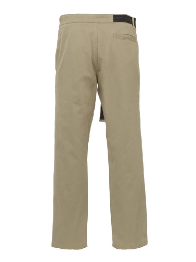 Shop Off-white Trousers In Beige