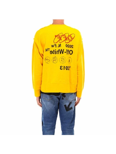 Shop Off-white Industrial Y013 Sweatshirt In Yellow
