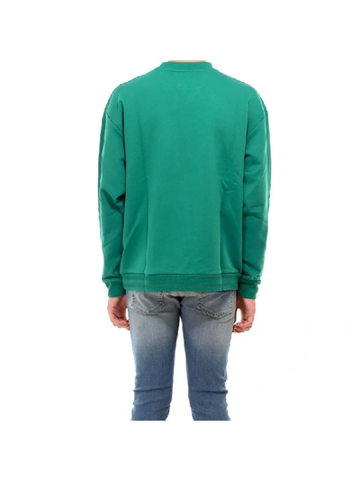 Shop Drôle De Monsieur Sweatshirt In Green