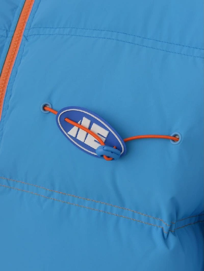 Shop Ader Error Down Jacket In Blue