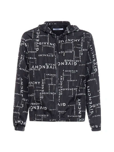 Shop Givenchy Jacket In Black/white