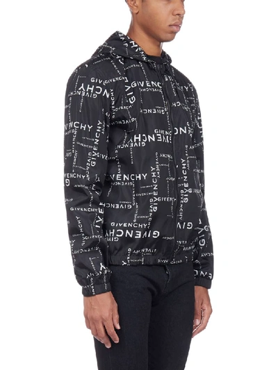 Shop Givenchy Jacket In Black/white