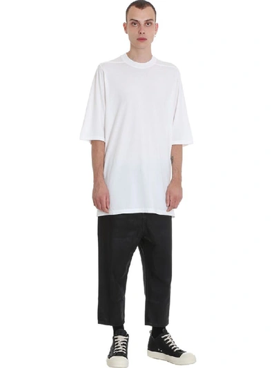 Shop Drkshdw Jumbo Tee T-shirt In White Cotton