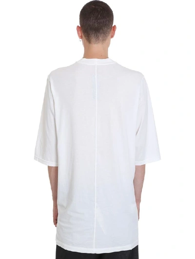 Shop Drkshdw Jumbo Tee T-shirt In White Cotton