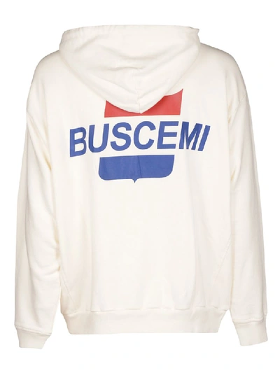 Shop Buscemi Logo Print Hoodie