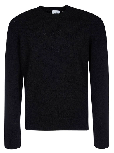 Shop Dondup Round Neck Sweater In Black