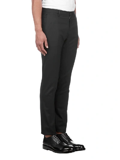 Shop Dolce & Gabbana Trousers In Nero