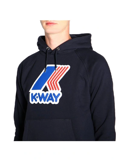 Shop K-way Sweater Sweater Men  In Blue