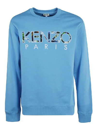 Kenzo Paris Sweater Light Blue |