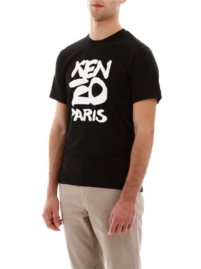 Shop Kenzo Logo T-shirt In Noir (black)