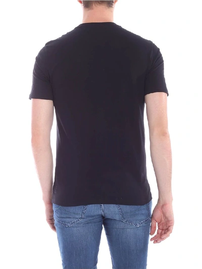 Shop Neil Barrett Stretch Cotton T-shirt In Black