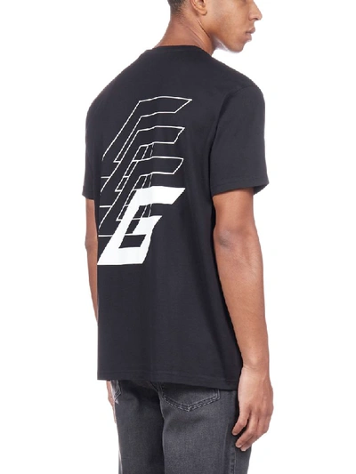 Shop Givenchy Short Sleeve T-shirt In Black