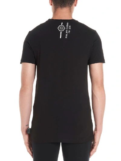 Shop Philipp Plein Skull T-shirt In Black