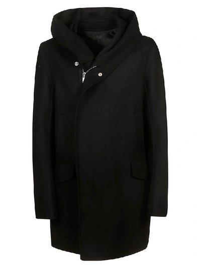 Shop Rick Owens Slab Coat In Black