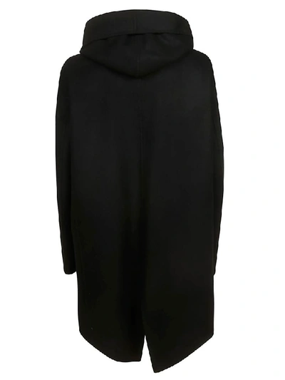 Shop Rick Owens Slab Coat In Black
