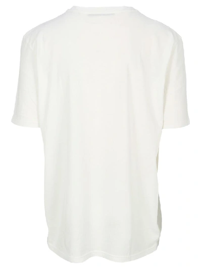 Shop Haider Ackermann Awuna Checkerboard Embroidery T-shirt In White Red
