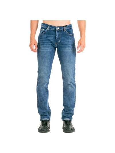 Shop Versace Jeans Couture Space Plein Jeans In Blu