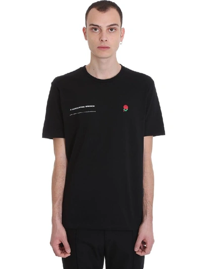 Shop Undercover T-shirt In Black Cotton