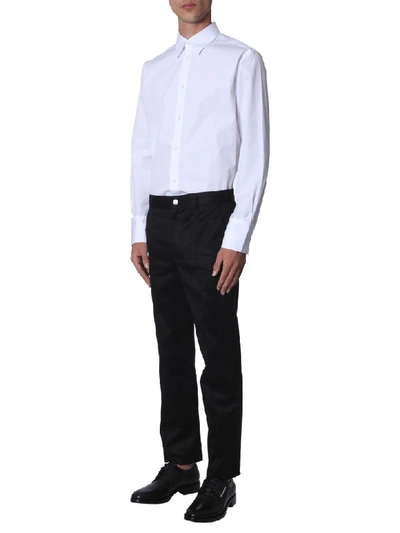 Shop Givenchy Shirt With Studio Patch In Bianco