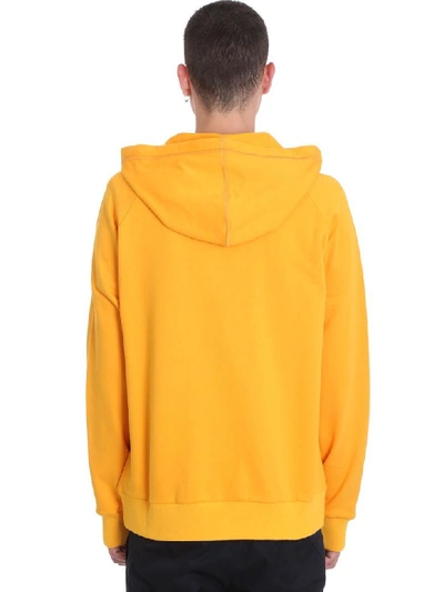 Shop Lanvin Sweatshirt In Orange Cotton