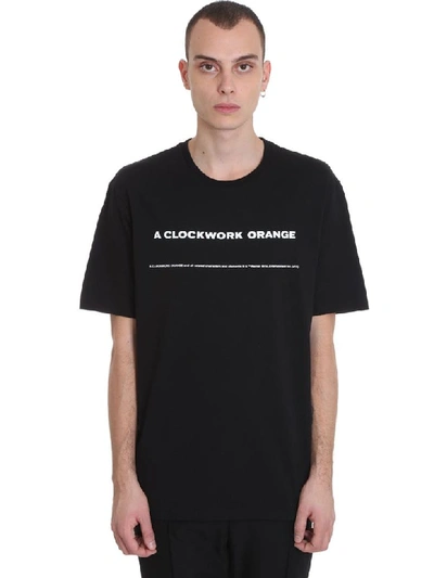 Shop Undercover T-shirt In Black Cotton