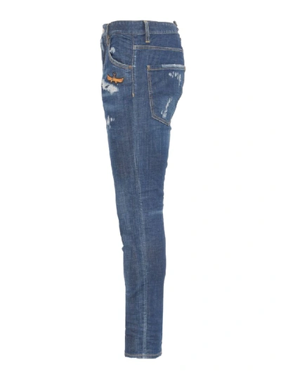 Shop Dsquared2 Jeans In Blue